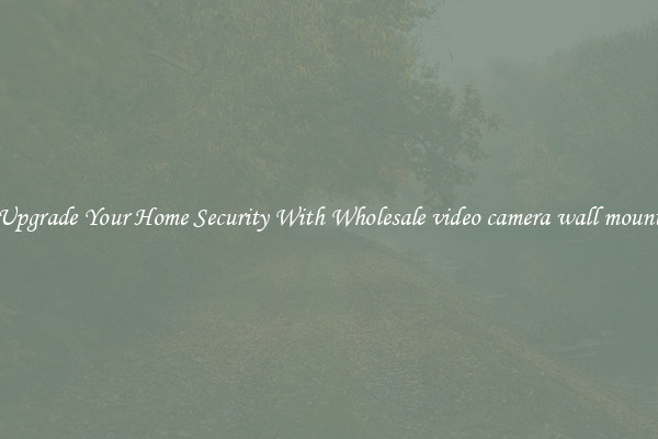 Upgrade Your Home Security With Wholesale video camera wall mount