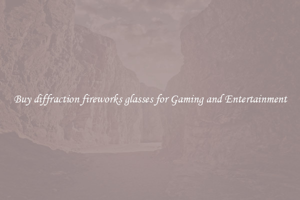 Buy diffraction fireworks glasses for Gaming and Entertainment