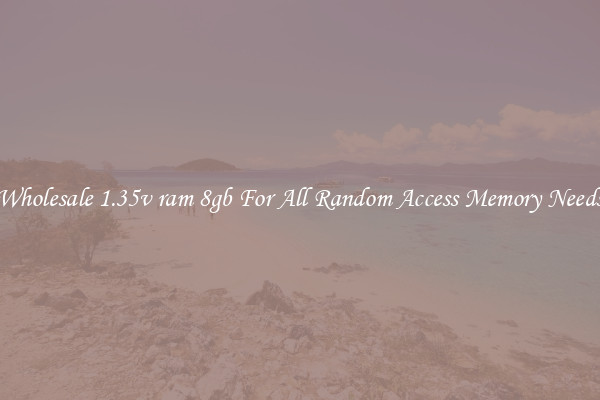 Wholesale 1.35v ram 8gb For All Random Access Memory Needs