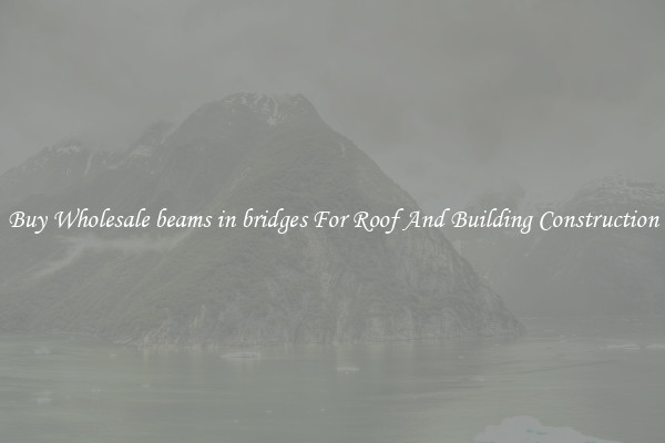 Buy Wholesale beams in bridges For Roof And Building Construction