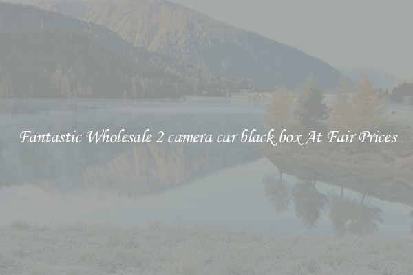 Fantastic Wholesale 2 camera car black box At Fair Prices