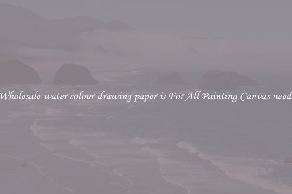 Wholesale water colour drawing paper is For All Painting Canvas needs