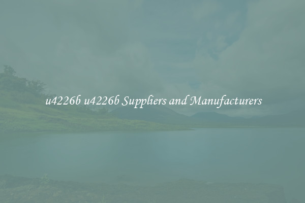 u4226b u4226b Suppliers and Manufacturers